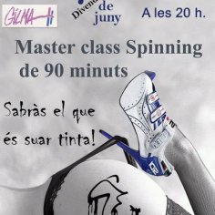 Sesion de Spinning para clases de ciclo indoor o ciclo outdoor.