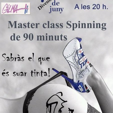 Sesion de Spinning para clases de ciclo indoor o ciclo outdoor.