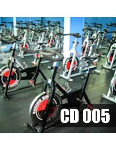 Sesion de Spinning para clases de ciclo indoor o ciclo outdoor.
