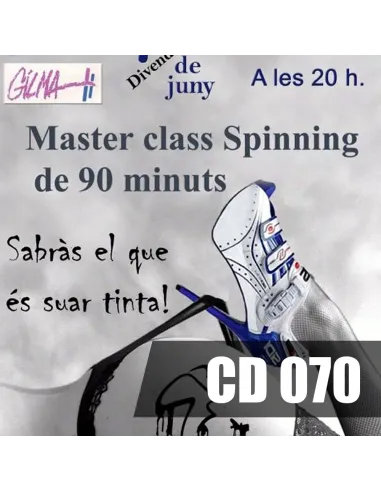 Sesion de Spinning para clases de ciclo indoor o ciclo outdoor.