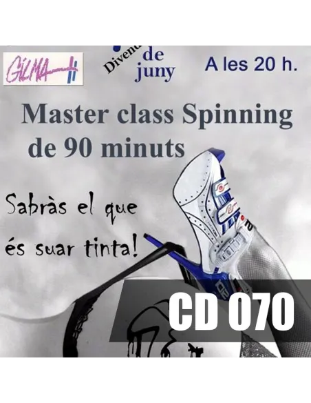 Sesion de Spinning para clases de ciclo indoor o ciclo outdoor.